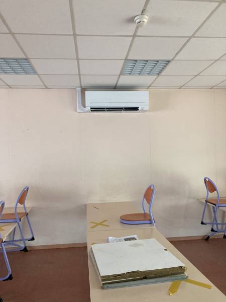 Climatisation du réfectoire à la centrale nucléaire de Blaye