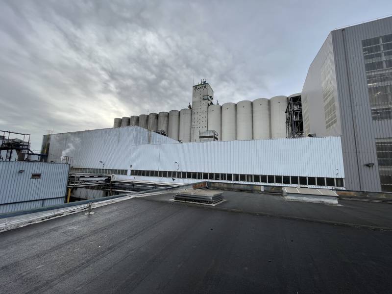 Installation de climatisation pour industrielle en usine Saipol Bassens 